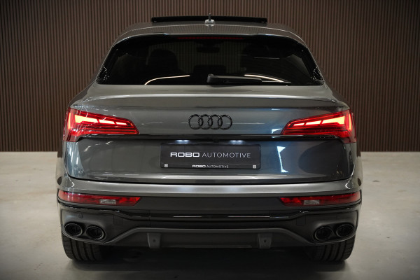 Audi Q5 Sportback 55 TFSI e S edition S-Line | Panoramadak | Stoelverwarming | RS Stoelen | Apple Carplay | Camera | Keyless | Navigatie | Trekhaak | Cruise Control | Memory Seat | Ambiance Verlichting | Matrix LED | SOH 99%