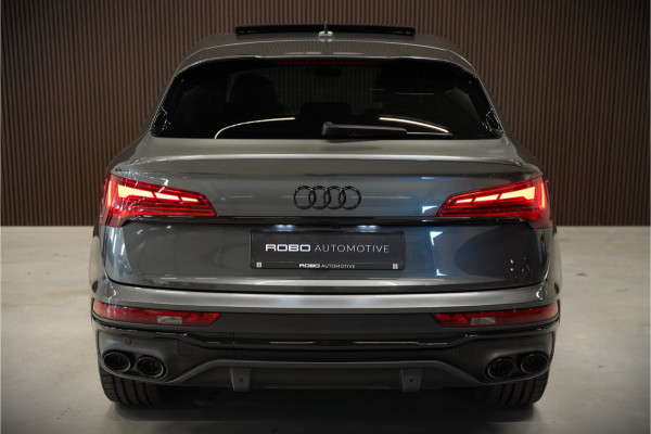 Audi Q5 Sportback 55 TFSI e S edition S-Line | Panoramadak | Stoelverwarming | RS Stoelen | Apple Carplay | Camera | Keyless | Navigatie | Trekhaak | Cruise Control | Memory Seat | Ambiance Verlichting | Matrix LED | SOH 99%