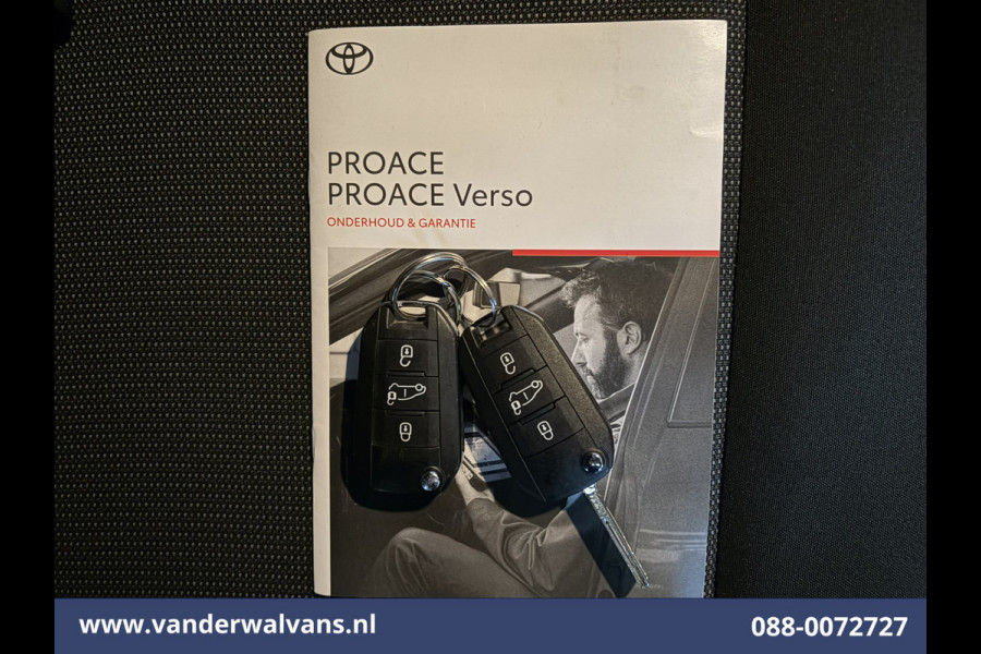Toyota ProAce Worker 1.5 D-4D L3H1 Euro6 Airco | Navigatie | Trekhaak | Apple Carplay Cruisecontrol, Android Auto, Parkeersensoren, Bijrijdersbank