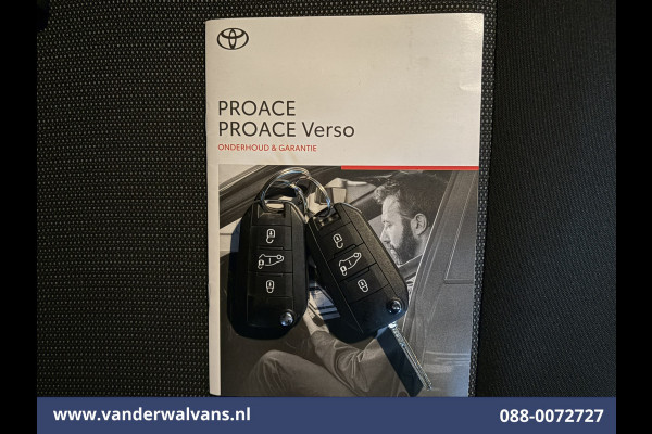 Toyota ProAce Worker 1.5 D-4D L3H1 Euro6 Airco | Navigatie | Trekhaak | Apple Carplay Cruisecontrol, Android Auto, Parkeersensoren, Bijrijdersbank
