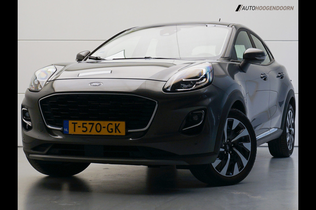 Ford Puma 1.0 EcoBoost Hybrid Titanium Sport (APPLE CARPLAY,ACHTERUITRIJCAMERA,LANE ASSIST,CRUISE CONTROL,AIRCO,LM-VELGEN,LED)