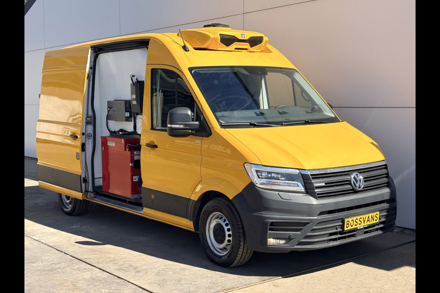 Volkswagen e-Crafter 36kWh 136PK Elektrisch Koelwagen Zanotti Nachtkoeling LED Climate Control Cruise Control Carplay Camera Parkeersensoren 360° Fri
