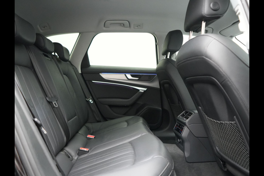 Audi A6 Avant 50 TFSI e Quattro S Line PHEV 300pk Dealer O.H | SOH 95,2% | Trekhaak Af Fabriek | Adaptive Cruise | Camera | Matrix LED | Lederen Sportstoelen Verwarmd | Sfeerverlichting | Apple Carplay | DAB | Navigatie | Virtual | 19"L.M | Plug In Hybrid |