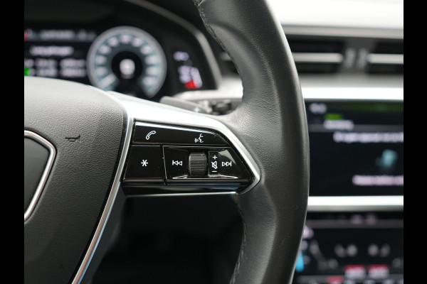 Audi A6 Avant 50 TFSI e Quattro S Line PHEV 300pk Dealer O.H | SOH 95,2% | Trekhaak Af Fabriek | Adaptive Cruise | Camera | Matrix LED | Lederen Sportstoelen Verwarmd | Sfeerverlichting | Apple Carplay | DAB | Navigatie | Virtual | 19"L.M | Plug In Hybrid |