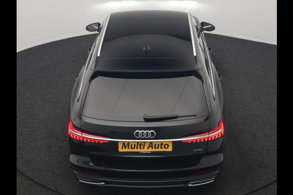 Audi A6 Avant 50 TFSI e Quattro S Line PHEV 300pk Dealer O.H | SOH 95,2% | Trekhaak Af Fabriek | Adaptive Cruise | Camera | Matrix LED | Lederen Sportstoelen Verwarmd | Sfeerverlichting | Apple Carplay | DAB | Navigatie | Virtual | 19"L.M | Plug In Hybrid |