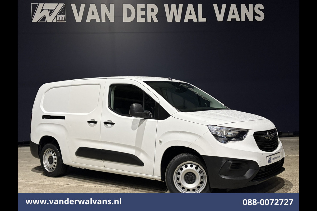 Opel Combo 1.5D 102pk L2H1 Euro6 Airco | Apple Carplay | Trekhaak | Cruisecontrol Parkeersensoren, Android Auto, Zijdeur, Bijrijdersbank