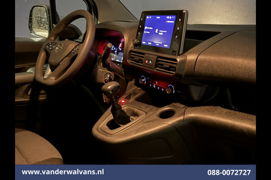 Opel Combo 1.5D 102pk L2H1 Euro6 Airco | Apple Carplay | Trekhaak | Cruisecontrol Parkeersensoren, Android Auto, Zijdeur, Bijrijdersbank