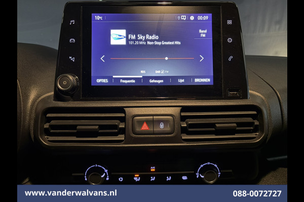 Opel Combo 1.5D 102pk L2H1 Euro6 Airco | Apple Carplay | Trekhaak | Cruisecontrol Parkeersensoren, Android Auto, Zijdeur, Bijrijdersbank