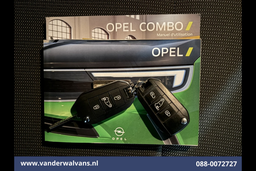 Opel Combo 1.5D 102pk L2H1 Euro6 Airco | Apple Carplay | Trekhaak | Cruisecontrol Parkeersensoren, Android Auto, Zijdeur, Bijrijdersbank