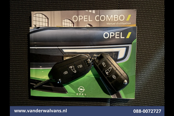 Opel Combo 1.5D 102pk L2H1 Euro6 Airco | Apple Carplay | Trekhaak | Cruisecontrol Parkeersensoren, Android Auto, Zijdeur, Bijrijdersbank