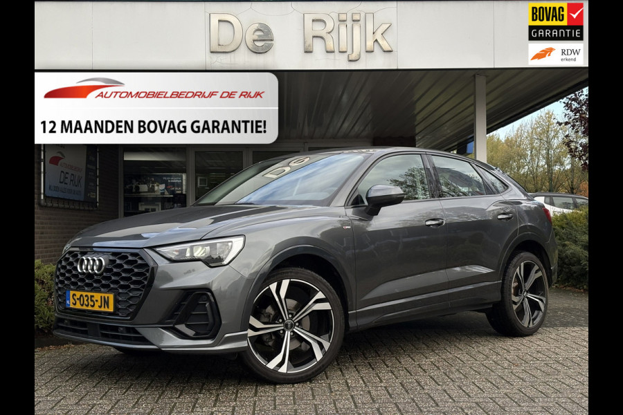 Audi Q3 Sportback 35 TFSI Pro Line S-Line | Carplay/Android, Camera, Stoelverw., Climate, 20'' LMV |