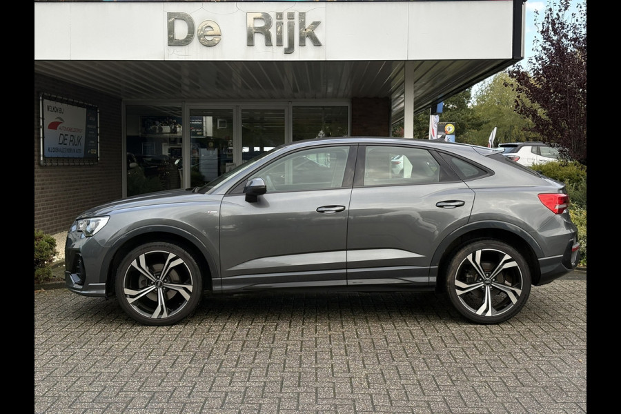 Audi Q3 Sportback 35 TFSI Pro Line S-Line | Carplay/Android, Camera, Stoelverw., Climate, 20'' LMV |