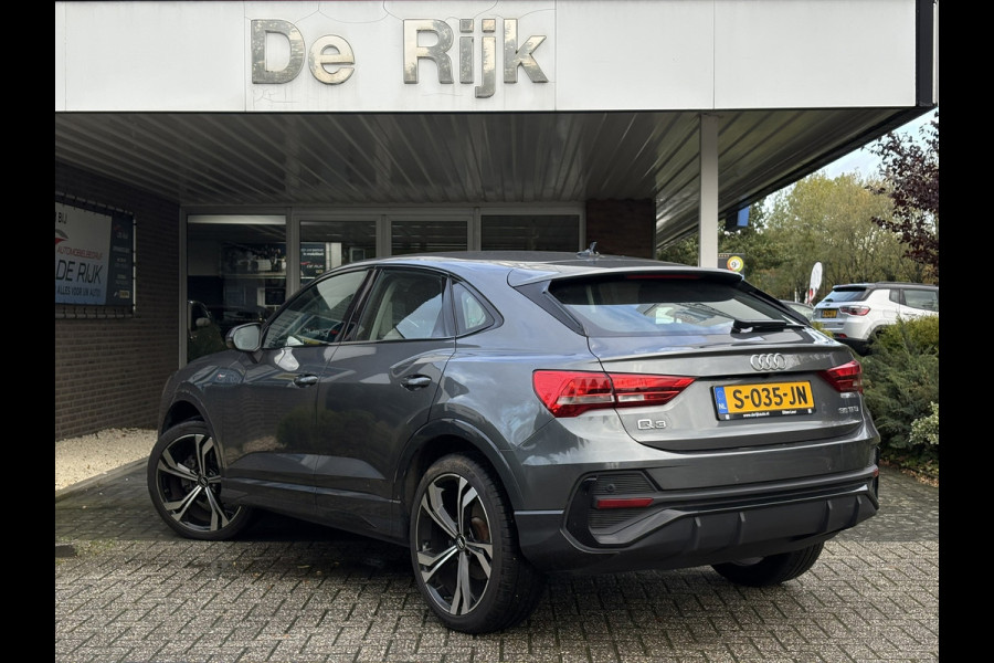 Audi Q3 Sportback 35 TFSI Pro Line S-Line | Carplay/Android, Camera, Stoelverw., Climate, 20'' LMV |