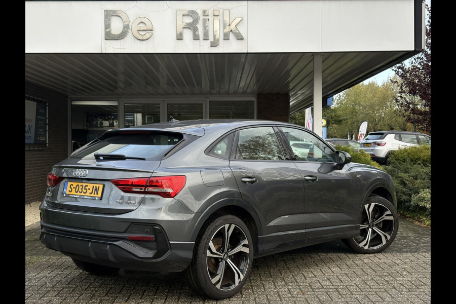 Audi Q3 Sportback 35 TFSI Pro Line S-Line | Carplay/Android, Camera, Stoelverw., Climate, 20'' LMV |
