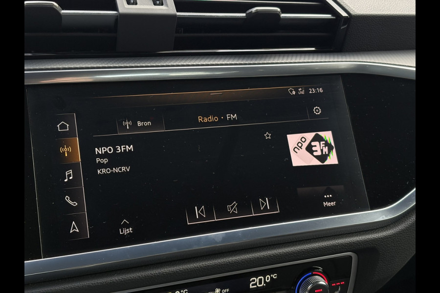 Audi Q3 Sportback 35 TFSI Pro Line S-Line | Carplay/Android, Camera, Stoelverw., Climate, 20'' LMV |