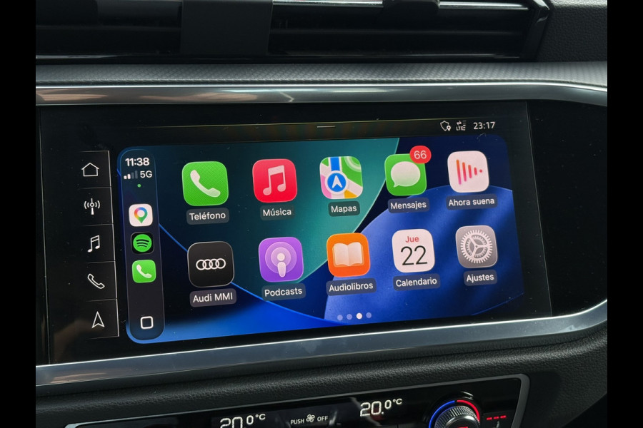 Audi Q3 Sportback 35 TFSI Pro Line S-Line | Carplay/Android, Camera, Stoelverw., Climate, 20'' LMV |