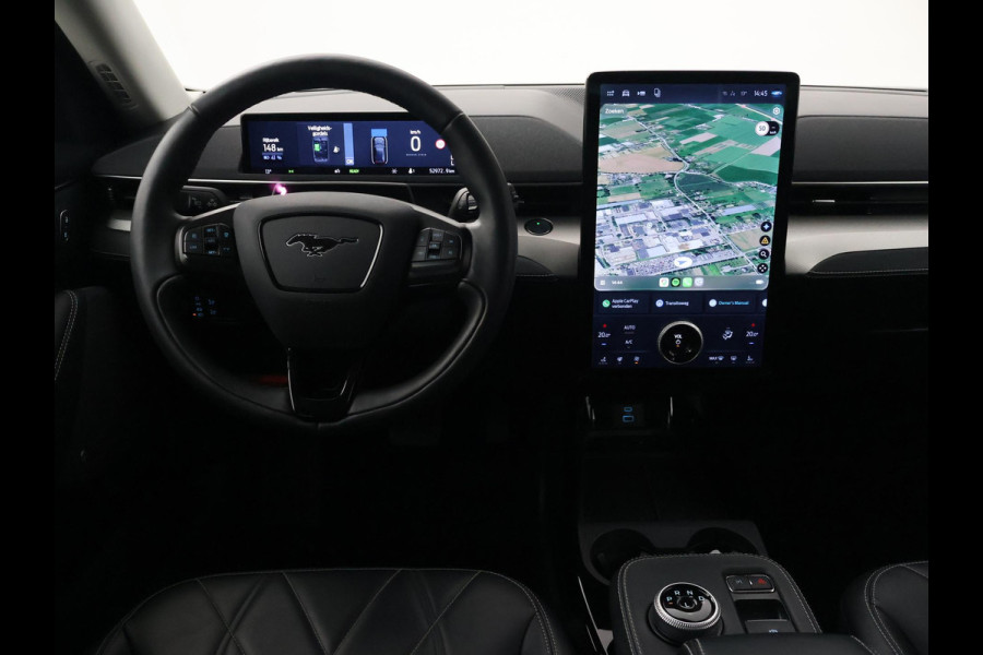 Ford Mustang Mach-E RWD 75 kWh *52.972 KM* + B&O | LEDER | 94% SOH | 360 CAMERA | STUUR/STOELVERWARMING