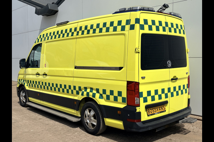 Volkswagen Crafter 2.0 TDI 177PK Ambulance L3H3 Automaat Ziekenwagen Rettungswagen ACC Motorverwarming 230v Camper
