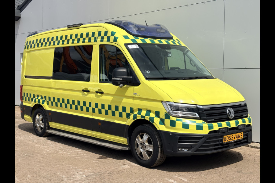 Volkswagen Crafter 2.0 TDI 177PK Ambulance L3H3 Automaat Ziekenwagen Rettungswagen ACC Motorverwarming 230v Camper