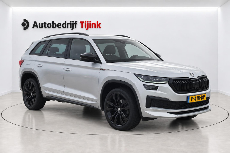 Škoda Kodiaq 1.5 TSI Sportline Business | LED | Trekhaak | Sportstoelen | Camera | Stoel- & stuurverwarming | ACC | Elek. stoel + mermory | Black pack |