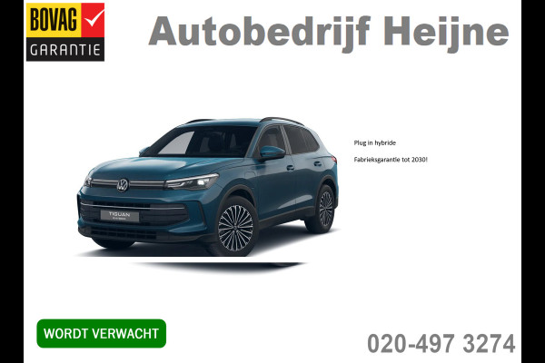 Volkswagen Tiguan 1.5 TSI 204PK DSG eHybrid LIFE NAVI/CARPLAY/CAMERA/TREKHAAK FABRIEKSGARANTIE!!