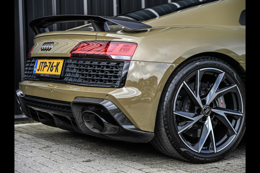 Audi R8 5.2 performance quattro | Audi Exclusive | Ceramic | B&O | Carbon Exterieur | Alcantara Hemel | Carbon Interieur | Laser | Camera | Memory Seat | Keyless Entry | Magnetic Ride | Dynamic Steering |