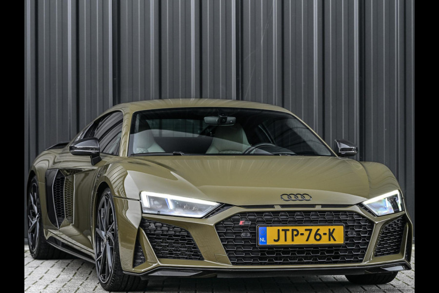 Audi R8 5.2 performance quattro | Audi Exclusive | Ceramic | B&O | Carbon Exterieur | Alcantara Hemel | Carbon Interieur | Laser | Camera | Memory Seat | Keyless Entry | Magnetic Ride | Dynamic Steering |