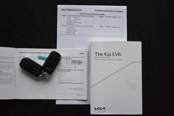 Kia Ev6 Air 58 kWh SOH 100% | NAP | STOELVERWARMING | STUURVERWARMING | ADAPTIEVE CRUISE CONTROLE