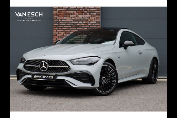 Mercedes-Benz CLE Coupé 300 e AMG Line | Distronic | Memory | Burmester | Panoramadak | Keyless Go | Digital Light | Nightpakket | HUD | Surround Camera | Verwarmd Stuurwiel |