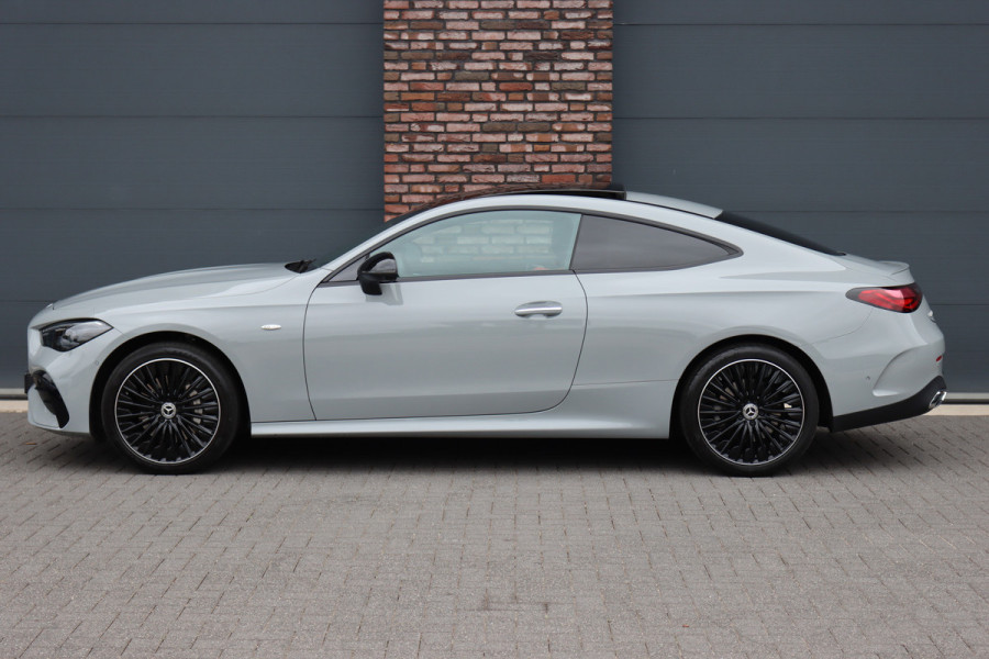 Mercedes-Benz CLE Coupé 300 e AMG Line | Distronic | Memory | Burmester | Panoramadak | Keyless Go | Digital Light | Nightpakket | HUD | Surround Camera | Verwarmd Stuurwiel |