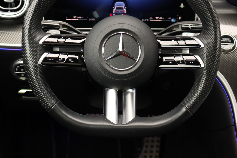 Mercedes-Benz CLE Coupé 300 e AMG Line | Distronic | Memory | Burmester | Panoramadak | Keyless Go | Digital Light | Nightpakket | HUD | Surround Camera | Verwarmd Stuurwiel |
