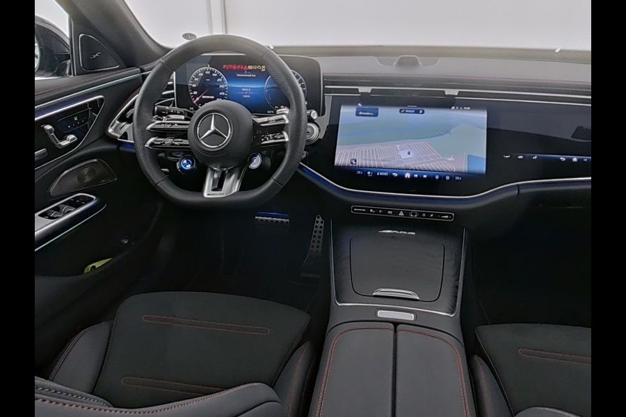 Mercedes-Benz E-Klasse Estate Mercedes-AMG 53 4MATIC+ AMG Premium | Trekhaak | Alarm 3 | MBUX Superscreen | 21 Inch AMG Velgen | Distronic | Panorama Schuif-Kanteldak. Inclusief 24 maanden MB Certified garantie voor Europa.