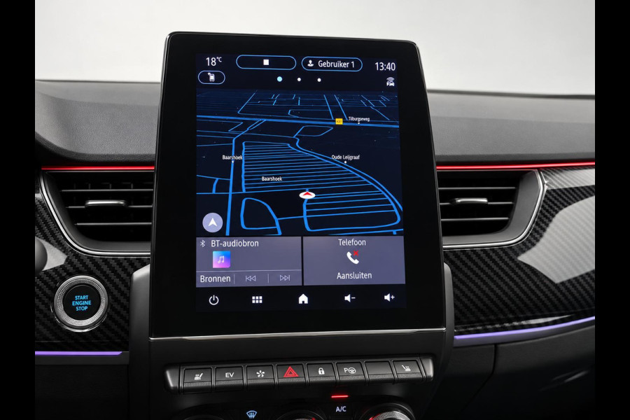 Renault Arkana 1.6 E-Tech Hybrid 145 R.S. Line Full LED BOSE Premium Audio Leder Stoelverwarming Carplay Navi PDC VA + Camera