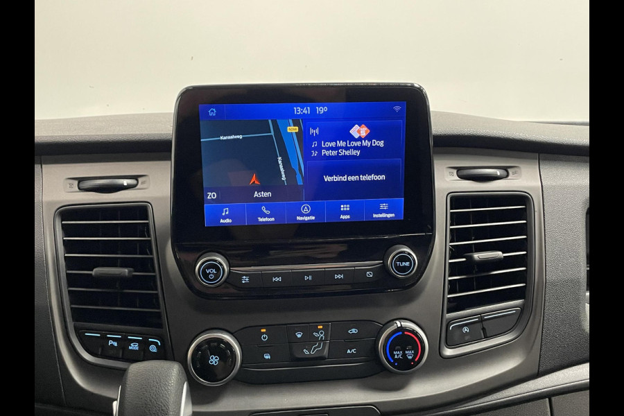 Ford Transit Custom 300 2.0 TDCI L2H1 Trend Dubbele Cabine Automaat Navigatie Airco Navigatie Bluetooth Trekhaak Parkeercamera Parkeersensoren voor en achter