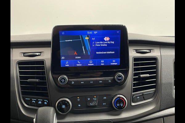 Ford Transit Custom 300 2.0 TDCI L2H1 Trend Dubbele Cabine Automaat Navigatie Airco Navigatie Bluetooth Trekhaak Parkeercamera Parkeersensoren voor en achter