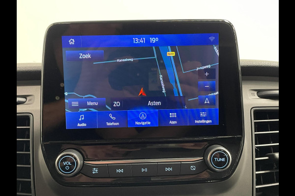 Ford Transit Custom 300 2.0 TDCI L2H1 Trend Dubbele Cabine Automaat Navigatie Airco Navigatie Bluetooth Trekhaak Parkeercamera Parkeersensoren voor en achter