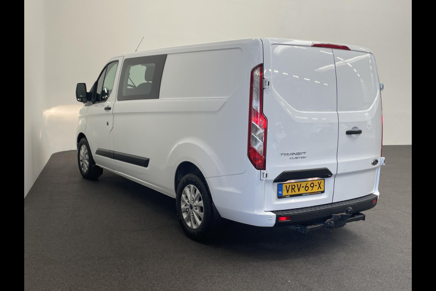 Ford Transit Custom 300 2.0 TDCI L2H1 Trend Dubbele Cabine Automaat Navigatie Airco Navigatie Bluetooth Trekhaak Parkeercamera Parkeersensoren voor en achter