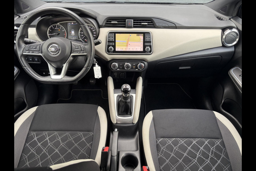 Nissan Micra 1.0 IG-T N-Design ✓Carplay✓Trekhaak✓Navi✓Airco✓Cruise✓Rijstrooksensor✓Pdc✓Lm velgen✓4 Elekt Ramen✓Zeer Zuinig✓Weinig km✓N.A.P✓Apk tot 04-2027