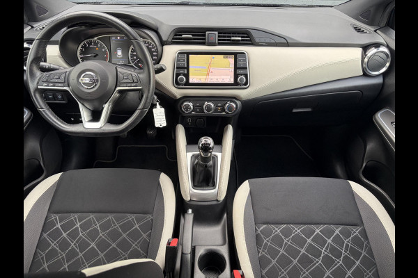 Nissan Micra 1.0 IG-T N-Design ✓Carplay✓Trekhaak✓Navi✓Airco✓Cruise✓Rijstrooksensor✓Pdc✓Lm velgen✓4 Elekt Ramen✓Zeer Zuinig✓Weinig km✓N.A.P✓Apk tot 04-2027