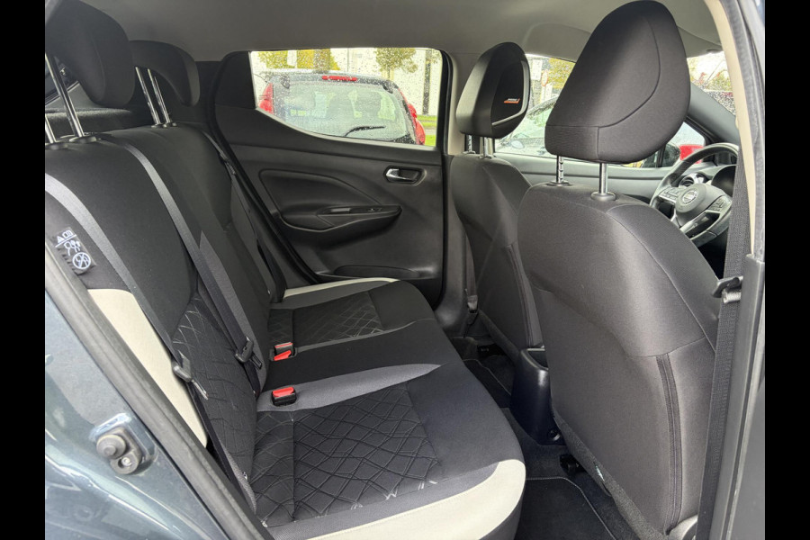 Nissan Micra 1.0 IG-T N-Design ✓Carplay✓Trekhaak✓Navi✓Airco✓Cruise✓Rijstrooksensor✓Pdc✓Lm velgen✓4 Elekt Ramen✓Zeer Zuinig✓Weinig km✓N.A.P✓Apk tot 04-2027
