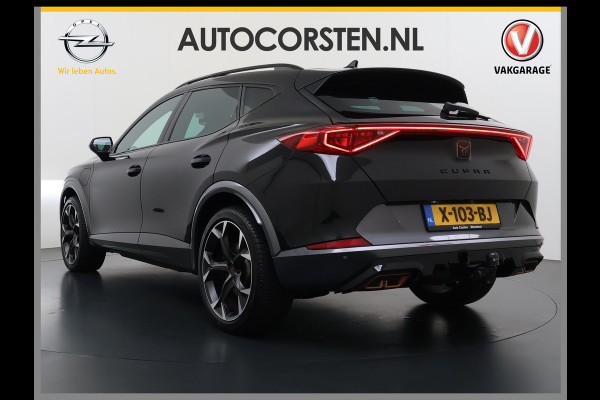 CUPRA Formentor 1.4T 245PK e-Hybrid VZ Performance SOH 100% Trekhaak Panoramadak Adap.Cruise Stoel+Stuurverwarming Elek.Achterklep 3-Zone Ecc Na Apple Carplay/Android Auto DAB Isofix Licht-/regensensor Draadloze lader Dodehoekdetectie File assistent 1e Eigenaar Origineel Nederlandse Auto