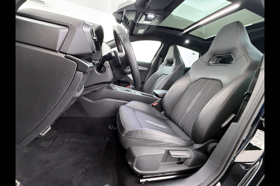 CUPRA Formentor 1.4T 245PK e-Hybrid VZ Performance SOH 100% Trekhaak Panoramadak Adap.Cruise Stoel+Stuurverwarming Elek.Achterklep 3-Zone Ecc Na Apple Carplay/Android Auto DAB Isofix Licht-/regensensor Draadloze lader Dodehoekdetectie File assistent 1e Eigenaar Origineel Nederlandse Auto
