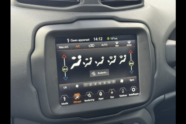Jeep Renegade 1.3T Freedom 150 PK! | 1e Eigenaar | Pano, Navi, Stoel+Stuurverw., Camera, ACC, Climate, Trekhaak | Goed onderhouden
