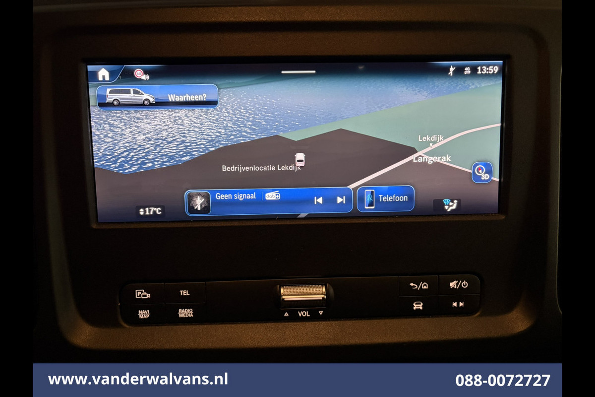 Mercedes-Benz Vito 116 CDI 164pk L2H1 Nieuw model Euro6 Airco | Camera | Navigatie | Cruisecontrol Stoelverwarming, Parkeersensoren, 270 Graden Achterdeuren, Bijrijdersbank