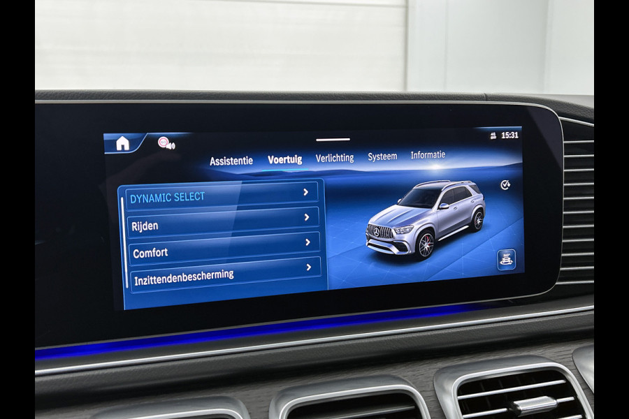 Mercedes-Benz GLE AMG 53 Hybrid 4MATIC+ Premium Plus Alpine grijs | Head Up display | Alarm klasse 3 + 5 | 21 inch multispaaks | Airmatic Alpine grijs | Head Up display | Alarm klasse 3 + 5 | 21 inch multispaaks | Airmatic