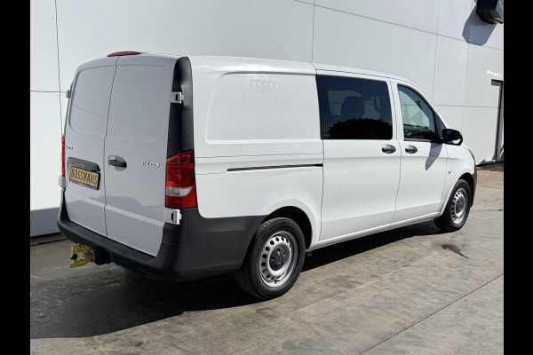 Mercedes-Benz Vito 114 1.9 CDI 136PK Dubbele Cabine L2H1 5 Stoelen Climate Control Cruise Control Trekhaak Carplay Camera