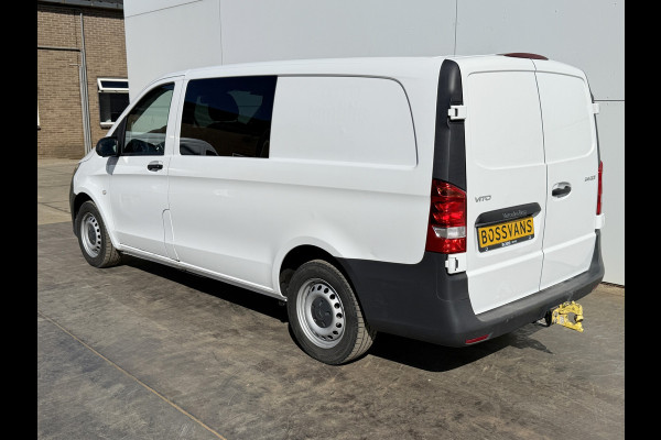Mercedes-Benz Vito 114 1.9 CDI 136PK Dubbele Cabine L2H1 5 Stoelen Climate Control Cruise Control Trekhaak Carplay Camera