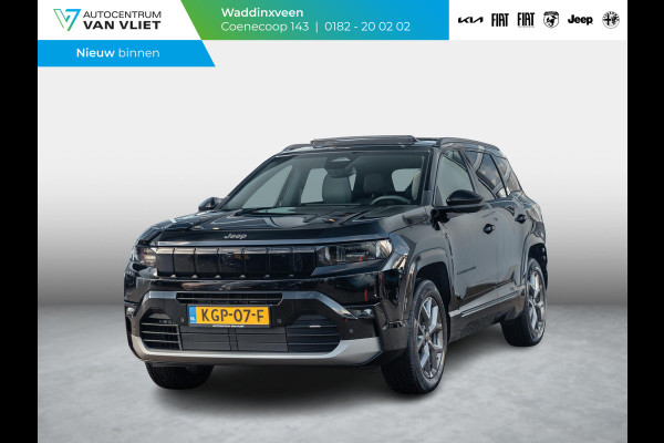 Jeep Compass 1.2 e-Hybrid First Edition | Premium Pack | Convenience Pack | Schuif/Kanteldak | Vulcano Black