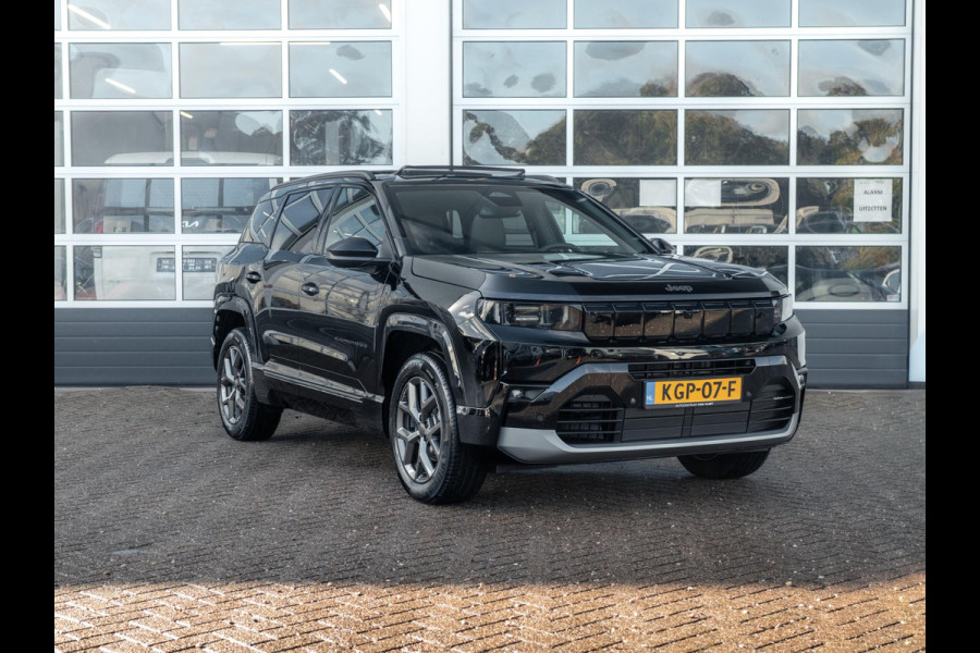 Jeep Compass 1.2 e-Hybrid First Edition | Premium Pack | Convenience Pack | Schuif/Kanteldak | Vulcano Black