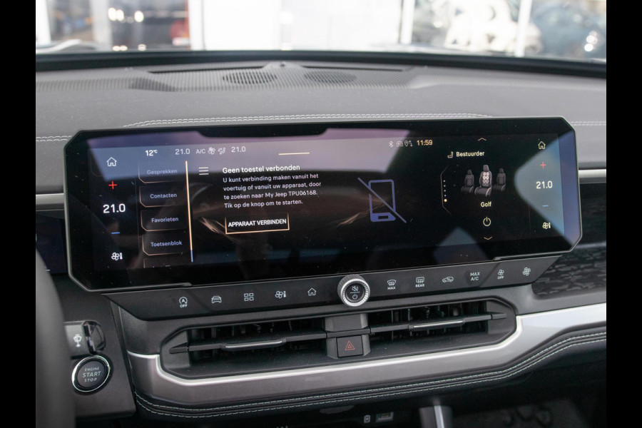 Jeep Compass 1.2 e-Hybrid First Edition | Premium Pack | Convenience Pack | Schuif/Kanteldak | Vulcano Black